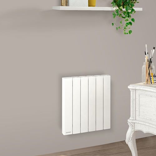 Radiateur chaleur douce 1000W blanc Thermor Baleares