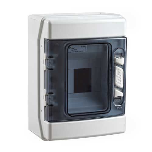 Coffre De Distribution étanche IDE IP65 - ABS Gris 436x310x148mm - Pour Installations électriques Extérieures