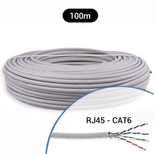Cable Ethernet CAT6 couronne 100m
