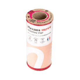 Fils électriques rigides H07VU 1.5² orange NEXANS Mobiway POP - Couronne de 100m