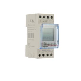 LEGRAND Interrupteur horaire 16A monophasé digital programmable annuel 2 modules - 412630