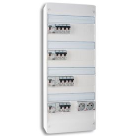 LEGRAND Drivia Tableau électrique prééquipé 4 rangées