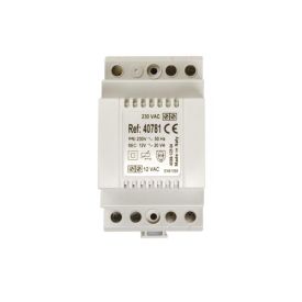 AIPHONE Transformateur de tension pour gâche et clavier 230V - 12VAC - 40781