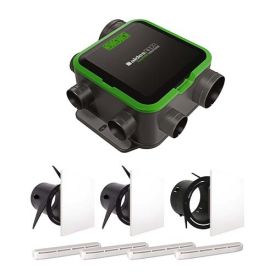 Kit VMC autoréglable ALDES EasyHOME PureAIR COMPACT Premium complet