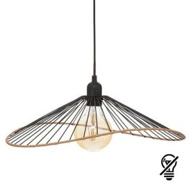 ATMOSPHERA Suspension E27 ALARA 230V diametre 45cm noir - 182456
