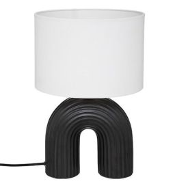 ATMOSPHERA Lampe à poser E27 EIDEL 230V hauteur 40,5cm noir - 190623