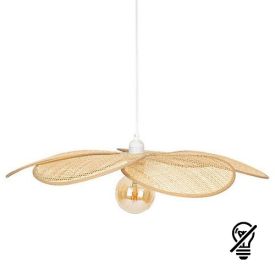 ATMOSPHERA Suspension E27 RYM 230V diametre 62cm bois naturel - 202670