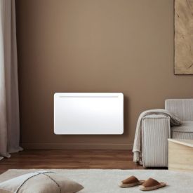 BATILEC Alen Radiateur connecté à inertie céramique horizontal blanc 1500W - BAT049887