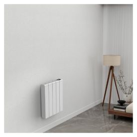 BATILEC Zilo Radiateur connecté à inertie céramique horizontal blanc 1000W - BAT049986