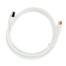 Cordon RJ45 fiche IEC TV 2m Grade 3S
