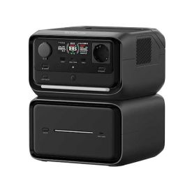 ECOFLOW Station électrique portable RIVER 3 PLUS + Batterie supplémentaire intelligente EB600