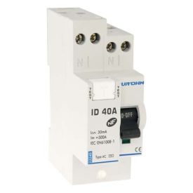 EUROHM Interrupteur différentiel 40A 30mA type AC 230V - 23240