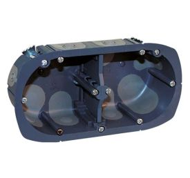 EUROHM XL ULTRA Boîte encastrement double multimatériaux étanche à l'air P40mm E71 - 52014