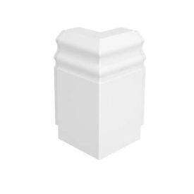 GGK Angle extérieur pour plinthe électrique Belle époque 20x80mm blanc
