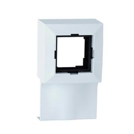 GGK Boitier appareillage 45X45 pour moulure électrique 22x12mm blanc