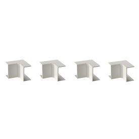 GGK Angles intérieurs blanc pour moulure électrique 22x12mm- lot de 4