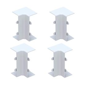 GGK Angles intérieurs pour moulure électrique 15x30mm blanc - lot de 4