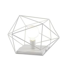 LUCE DESIGN Lampe de table E27 Abraxas 230V 41x30x27cm blanc - I-ABRAXAS-L1 BCO