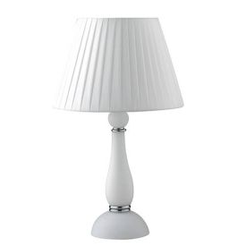 LUCE DESIGN Lampe de table E27 Alfiere 230V 54x32x32cm blanc - I-ALFIERE-L1 BCO