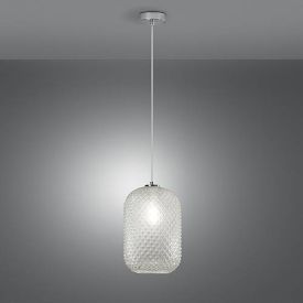 LUCE DESIGN Suspension E27 Ashford 230V 120x20x20cm transparrent - I-ASHFORD-S20 TR