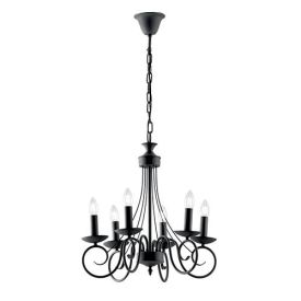 LUCE DESIGN Suspension E14 Beatrice 230V 120x50x52cm anthracite - I-BEATRICE-6