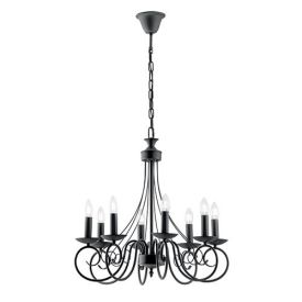 LUCE DESIGN Suspension E14 Beatrice 230V 120x63x57cm anthracite - I-BEATRICE-8