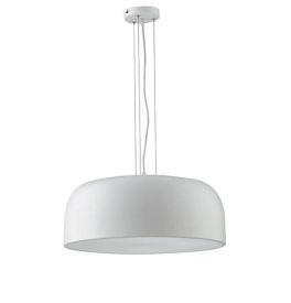 LUCE DESIGN Suspension E27 Bistrot 230V 38x38x22cm blanc - I-BISTROT-S52 BCO