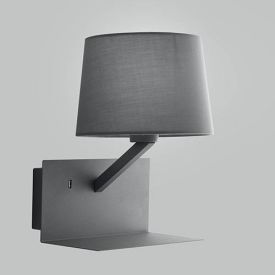 LUCE DESIGN Applique E27 Ciak 230V 23x31x23cm gris - I-CIAK-AP GR