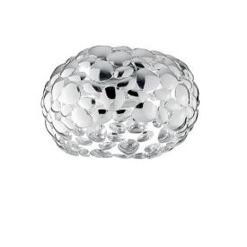 LUCE DESIGN Plafonnier E27 Dioniso 230V 16x35x35cm chrome - I-DIONISO-PL35-CR