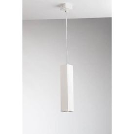 LUCE DESIGN Suspension GU10 Fluke 230V 200x6x6cm blanc - I-FLUKE-S30Q BCO