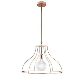 LUCE DESIGN Suspension E27 Frida 230V 120x50x35,5cm or rose - I-FRIDA-S50