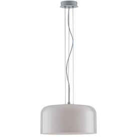 LUCE DESIGN Suspension E27 Gibus 230V 150x35x35cm blanc - I-GIBUS-S35 BCO