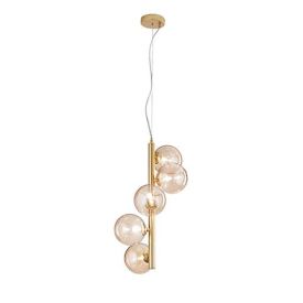 LUCE DESIGN Suspension G9 Honey 230V 183x36x36cm laiton - I-HONEY-S5