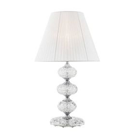 LUCE DESIGN Lampe de table E27 Incanto 230V 68x40x40cm chrome - I-INCANTO-LG1