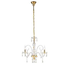 LUCE DESIGN Suspension E14 Monalisa 230V 145x53x70cm or - I-MONALISA-3