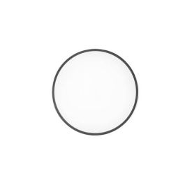 LUCE DESIGN Plafonnier LED Pangea 230V 22W 3520lm CCT Ø41x41cm noir - I-PANGEA-PL40-NER