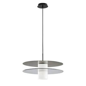 LUCE DESIGN Suspension E27 Record 230V 120x50x50cm chrome - I-RECORD-S50 CR