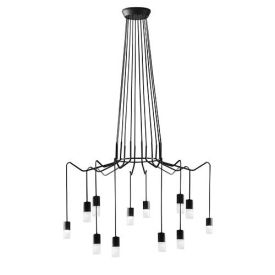 LUCE DESIGN Suspension G9 Spider 230V 150x87x87cm anthracite - I-SPIDER-S12