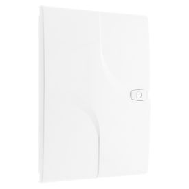 IKEPE Porte blanche pour tableau électrique 2 rangées 13 modules
