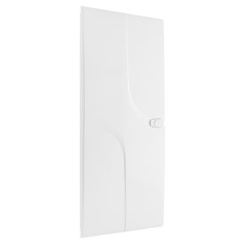 IKEPE Porte blanche pour tableau électrique 4 rangées 13 modules