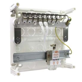 coffret de communication IKEPE Grade 2TV Start compact - 8RJ45