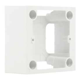LEBENOID Cadre saillie simple P40 80x80 blanc - 025506