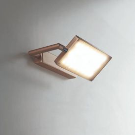 LUCE DESIGN Applique LED Book 230V 18W 1820lm 3200K 10x22,5x15cm or - LED-BOOK-AP-ORO