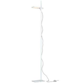 LUCE DESIGN Lampadaire LED Book 230V 18W 1820lm 3200K 182x25x16cm blanc - LED-BOOK-PT-BCO