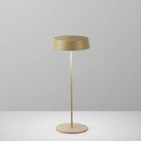 INTEC Lampe de table extérieure LED sur batterie Cocktail 230V 2,2W dimmable 192lm 3000K 29,5x12x12cm IP54 or - LED-COCKTAIL-ORO