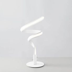 LUCE DESIGN Lampe de table LED Mystral 230V 15W 1800lm 4000K 49x24x18cm blanc - LED-MYSTRAL-L
