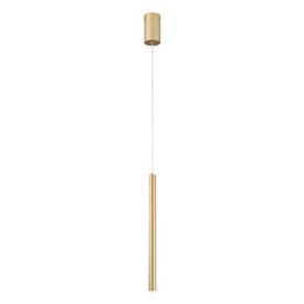 LUCE DESIGN Suspension LED Pype 230V 5W 470lm CCT Ø2,5x200cm or - LED-PYPE-S1-ORO