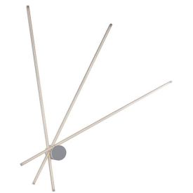 LUCE DESIGN Plafonnier LED Shanghai triple 230V 27W 3750lm 4000K 100x92x14,5cm blanc - LED-SHANGHAI-PL3 BCO