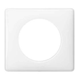 LEGRAND Céliane Plaque Memories 1 poste Yesterday Blanc - 066631