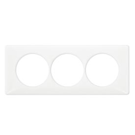 LEGRAND Céliane Plaque Memories 3 postes Yesterday Blanc Entraxe 57 - 068809